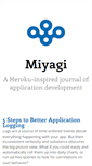Mobile Screenshot of miyagijournal.com